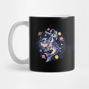 AStronaut With Shark Mug